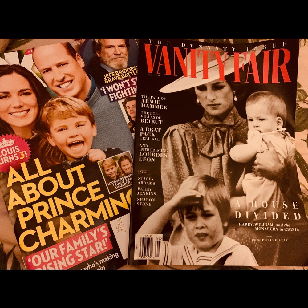The royals bundle Diana & prince William collect
